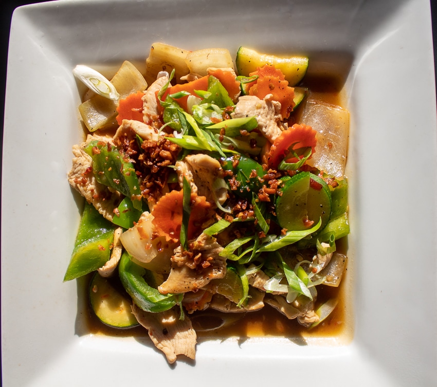 Golden Garlic & Pepper