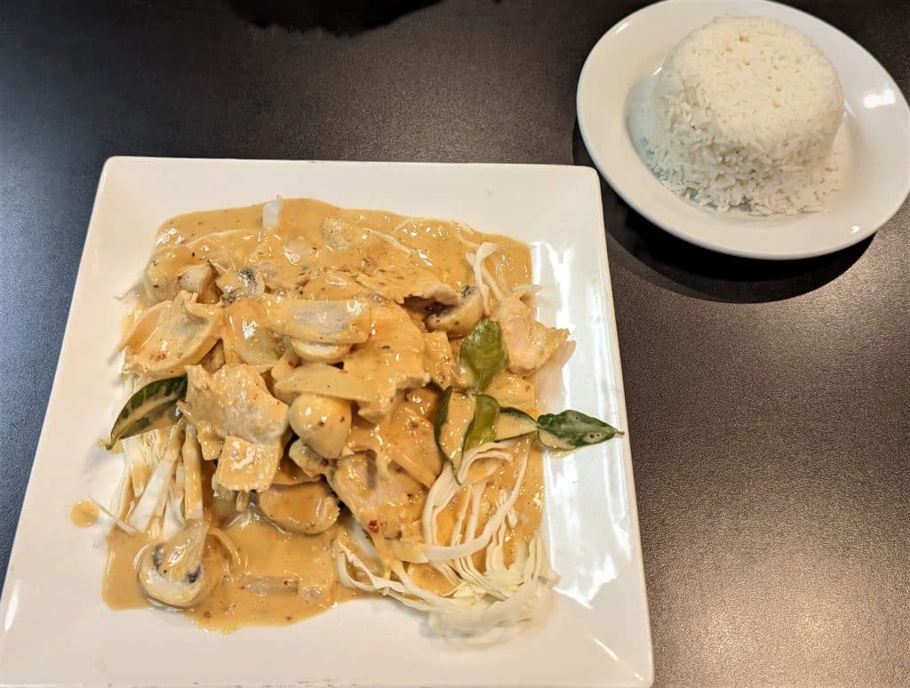King of Thai Herbs Curry served at Tasty Thai Tempe